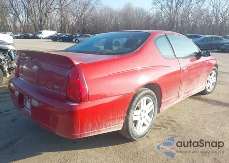 2007 Chevrolet Monte Carlo Lt из США, поврежденный, VIN 2G1WK15K179149921